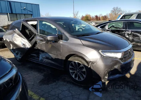 2022 Honda Odyssey Exl from USA, damaged, VIN 5FNRL6H75NB008736